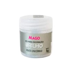 Pó Dec Prata Unicornio Brilho 5g