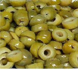 Azeitona Verde Fatiada Bd 2kg