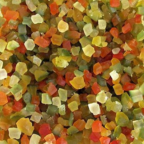 Cubinhos Frutas Cristalizados  1 kg