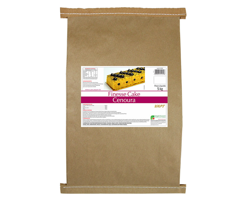 Vapt Finesse Cake Cenoura Festp 5kg