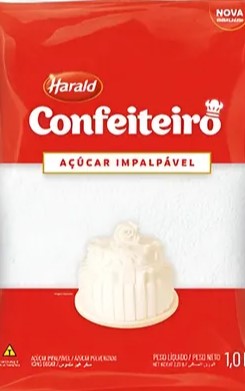 Acucar Conf Impalpavel Harald 1kg