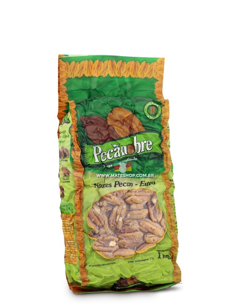 Nozes Pecan Metades à vácuo 1kg