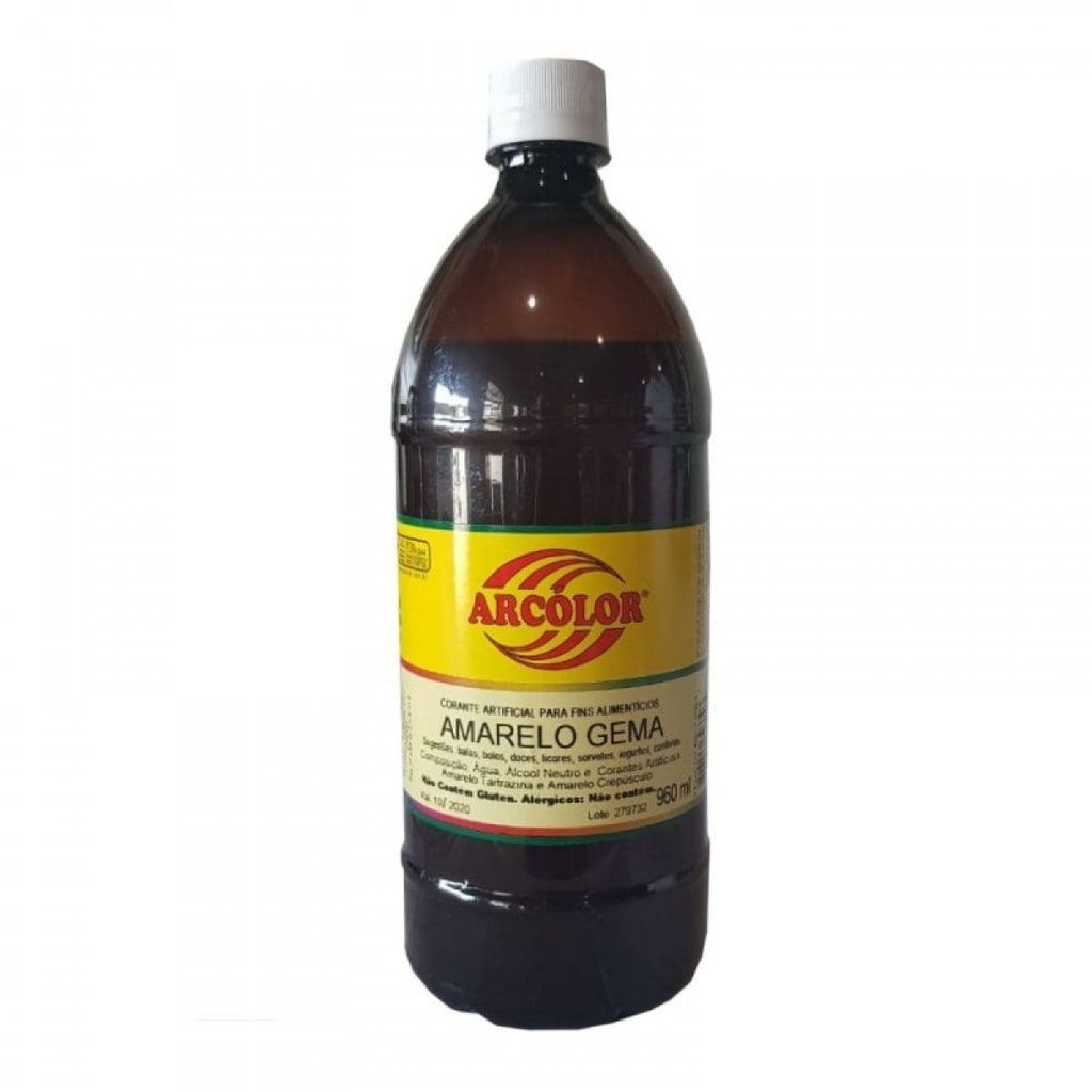 Cor Amarelo Gema 960ml Arcolor