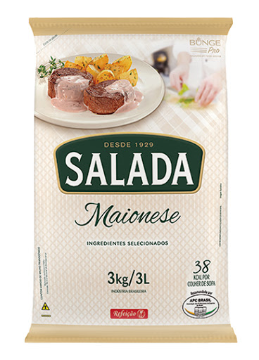Maionese Salada Bag 3 kg