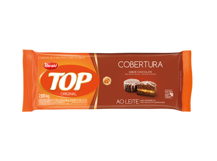 Cob Top Choco Leite Harald 2,1kg