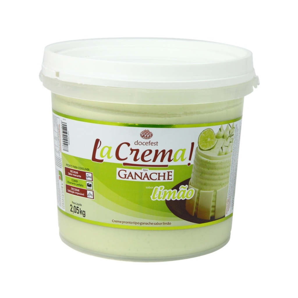 LaCrema Ganache Limão 2,05 kg