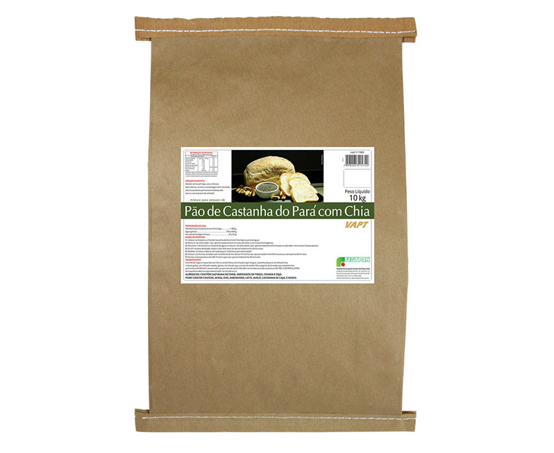 Vapt Pão Cast Pará Chia Festpan10kg