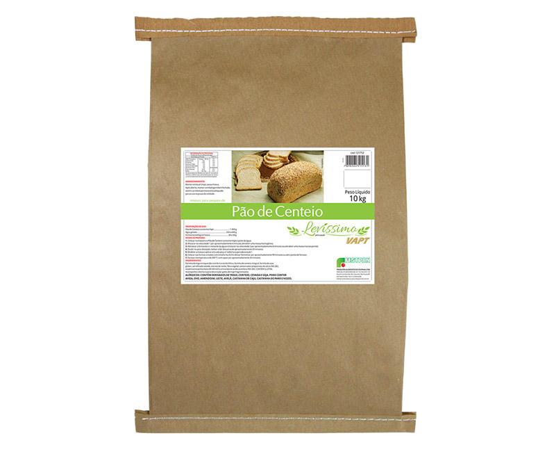Vapt Pão Centeio LevíssimFestp 10kg