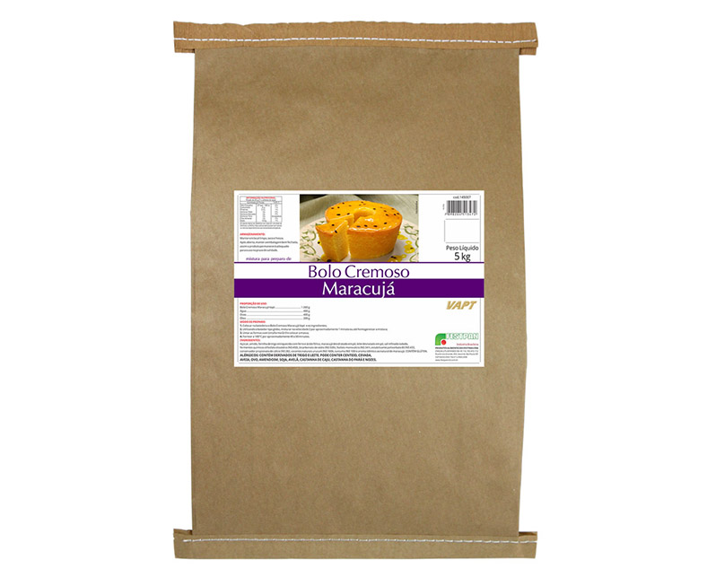 Vapt Bolo Cremoso Maracujá Fest 5kg