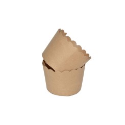 Forma Panetone 250g Kraft cento