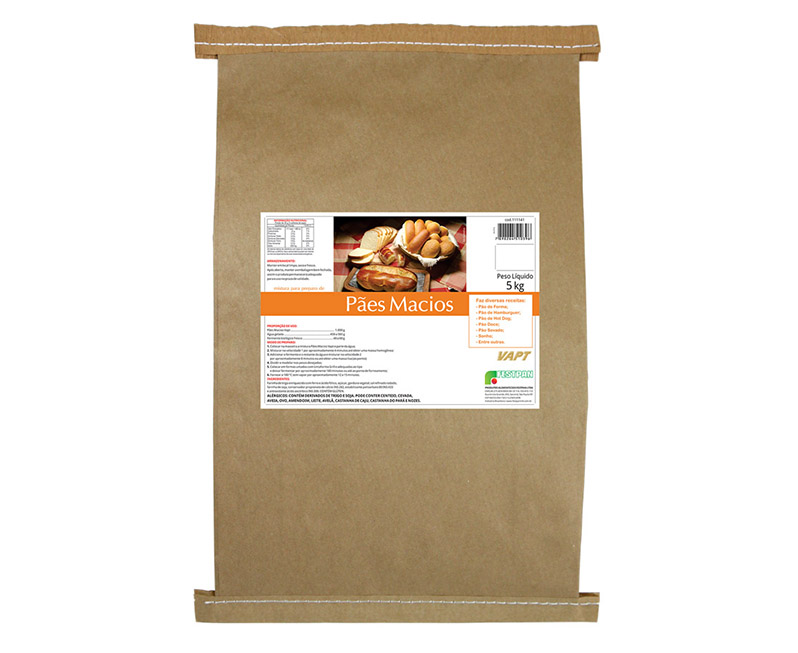 Vapt Pão Bambino Macio Festpan 5kg