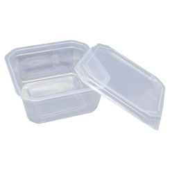 Pote Quadrado c/Tpa 150ml  30x10un