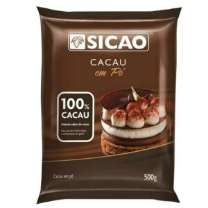 Cacau Pó 100%Sicao pc500g 10S1961K1