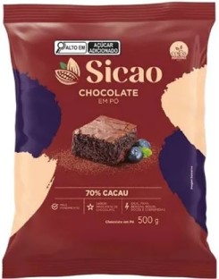 Choco Po 70% Sicao 500g 7021020k10