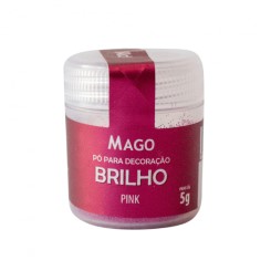 Pó Dec Pink Brilho Mago 5g