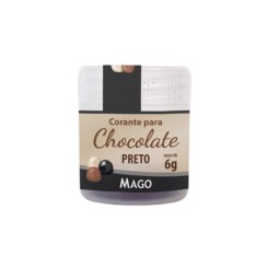 Cor p/Choco Preto 6g Mago