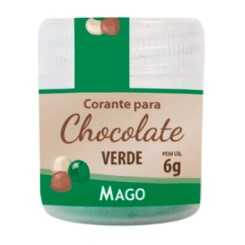 Cor p/Choco Verde 6g Mago