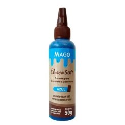 Cor ChocoSoft Azul 50g Mago