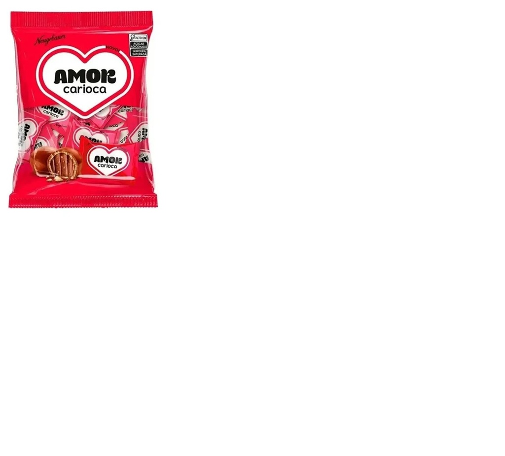Bombom Amor Carioca Preto pct 500g