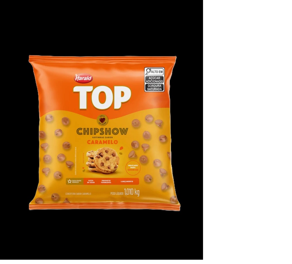 Cob Top Chipshow Caram Haral 1,01kg