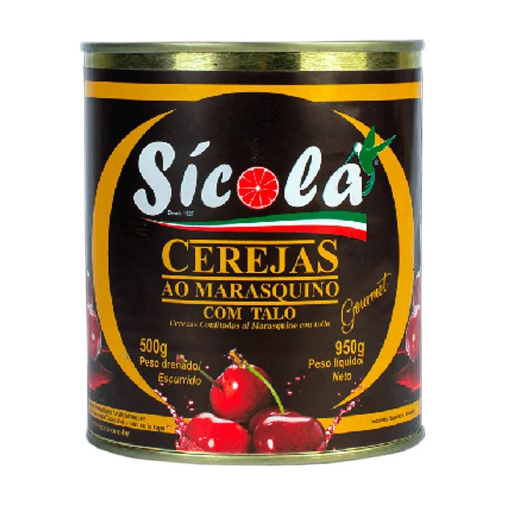Cereja Vermelh C talo Sicola 500g