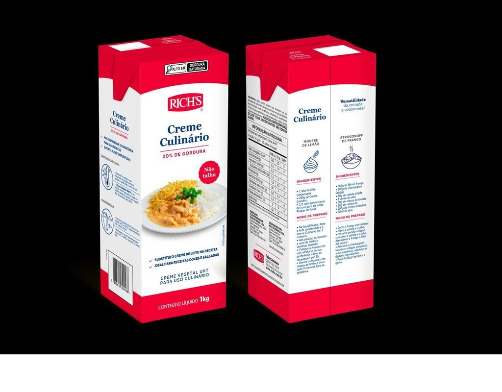 Creme Culinario 20% UHT RICHS1LT