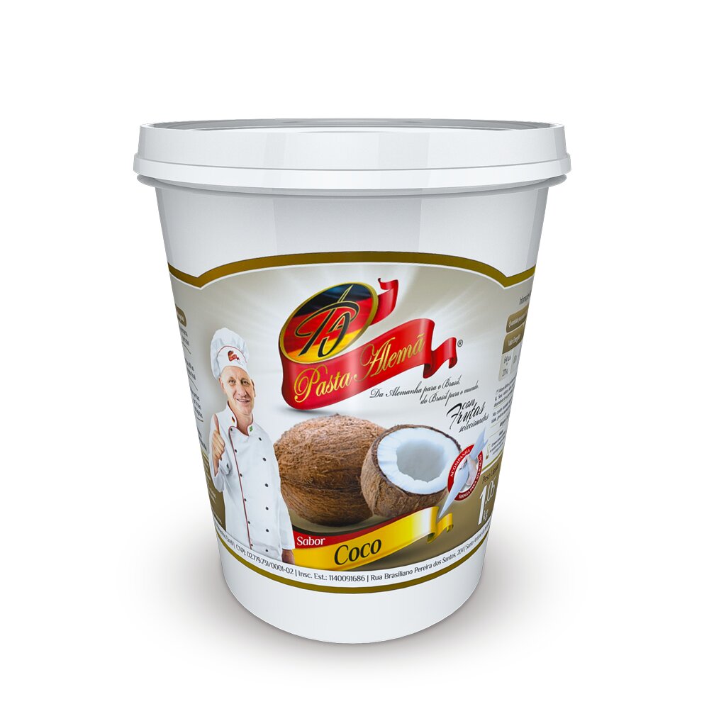 Pasta Alemã Coco bd 4 kg