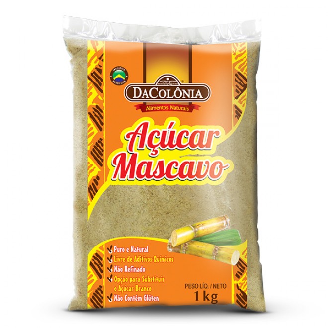 Acucar Mascavo Pct 1kg