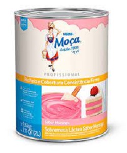 Base Recheio Morango 2,6kg