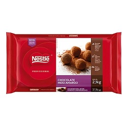Choco NESTLÉ Meio Amargo 2,100kg