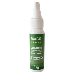 Cor Softgel Verde Folha15g Mago