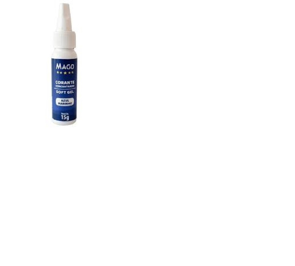 Cor Softgel Azul Marinho 15g Mago