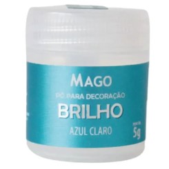 [5441] Pó Dec Azul Claro Brilho 5 g