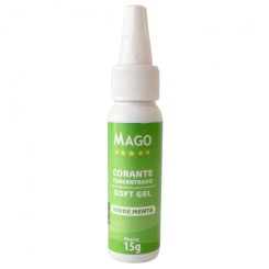 [5443] Cor Softgel Verde Menta 15g Mago