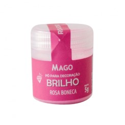 [5560] Pó Dec Rosa Boneca Brilho 5g