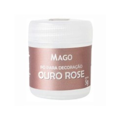 [5754] Pó Dec Ouro Rose Mago 5g