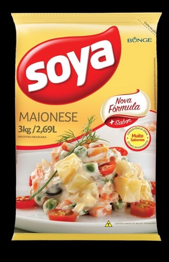 [1155] Maionese Soya Bag 3kg
