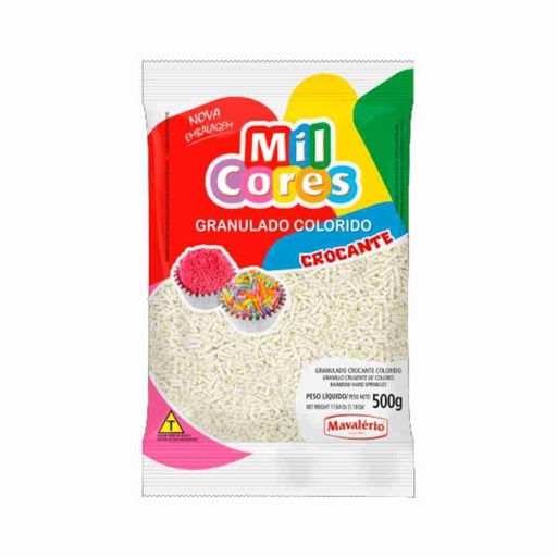 [1760] Gran Croc Branco Mil Cores 500g