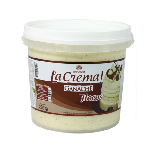 [4345] LaCrema Ganache Flocos 2,05 kg