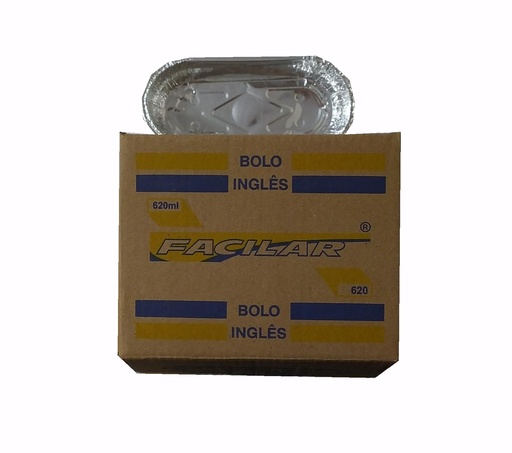 [1845] Forma Alum Bolo Inglês620mlcx100un