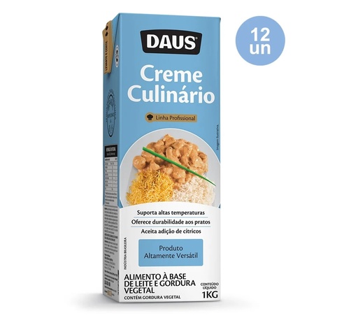 [6068] Creme Culinário 19% lip DAUS 1lt