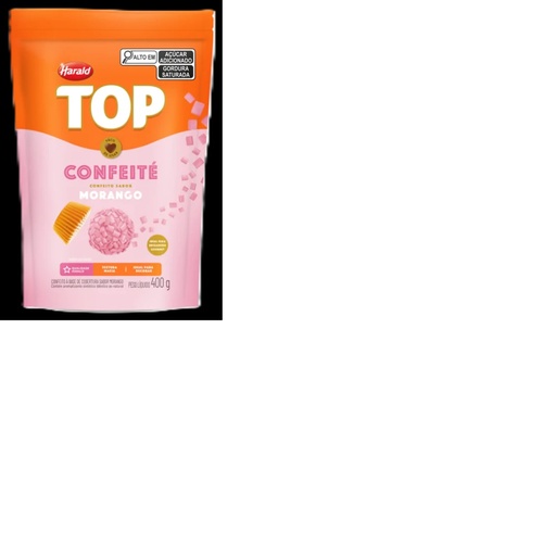[6126] Confeité Top Morango Harald 400g