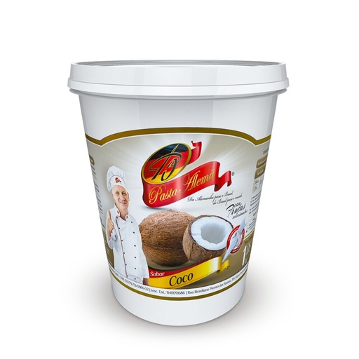 [2552] Pasta Alemã Coco bd 4 kg