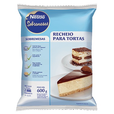 [2979] Recheio para Tortas Nestlé 600g
