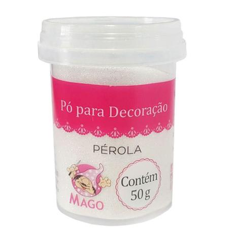 [3304] Pó Dec Perola Brilho 50 g Mago