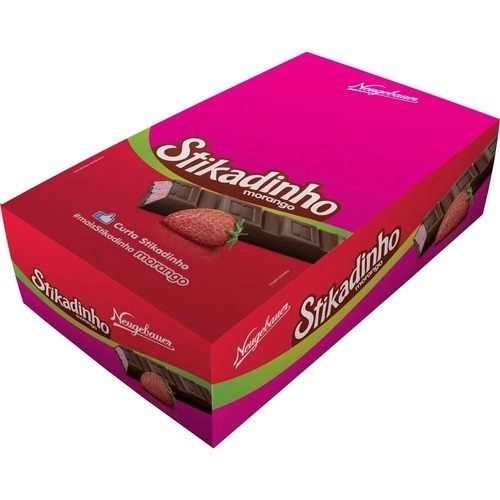 [4083] Choco Stikadinho Morango dp32x12,3g