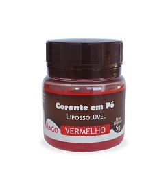 [4854] Cor p/Choco Vermelho 5g Mago