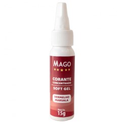 [4901] Cor Softgel VermelhoMarsal 15g Mago